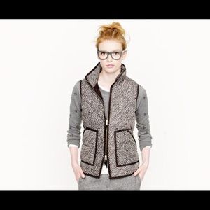 J.Crew Herringbone Vest